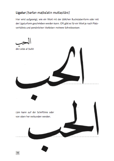 Beispielseite Wort hubb'