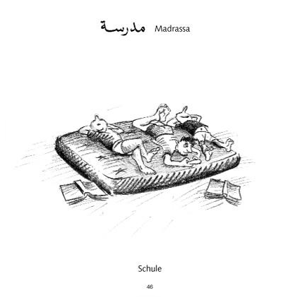 Beispielseite Band1 Madrassa (Schule)